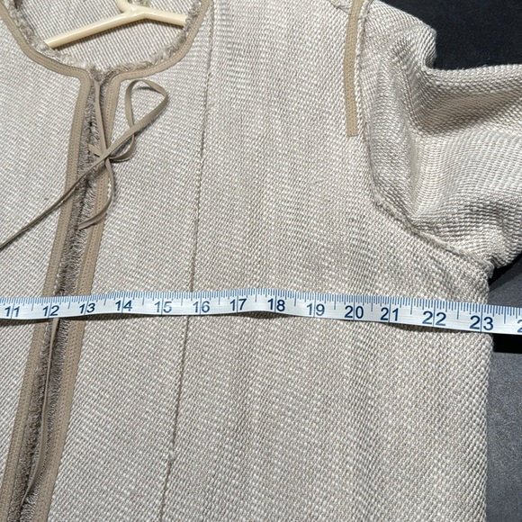 Ellie Tahari Linen Cotton Jacket size XL - Picture 12 of 12